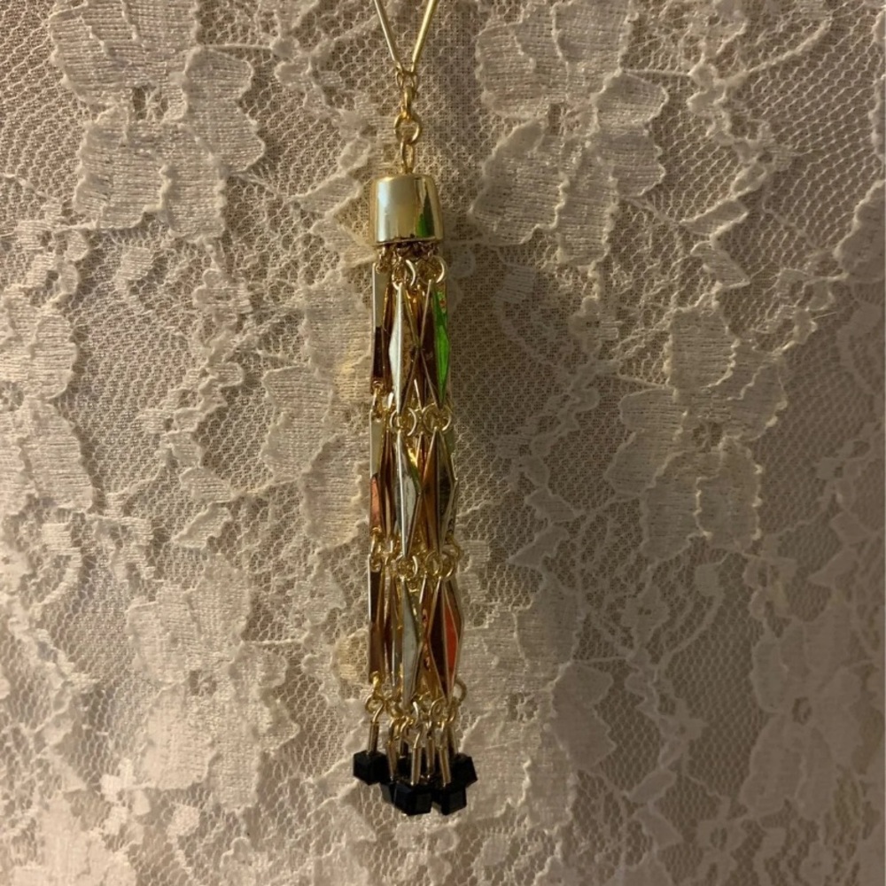 New w/ tags Long tassel necklace